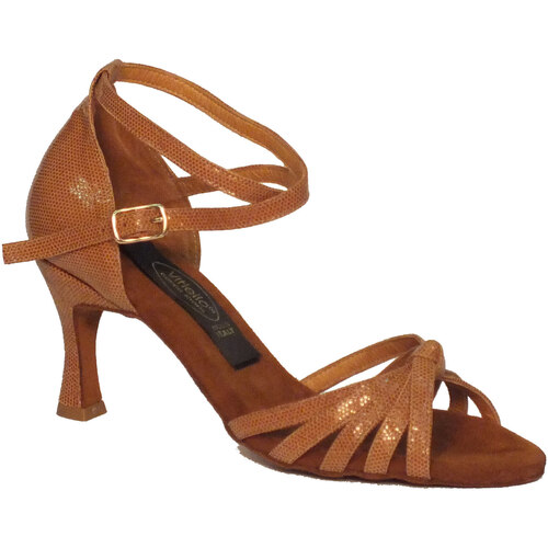 Chaussures Femme Sandales sport Vitiello Dance Shoes Sandalo l.a. satinato Marron