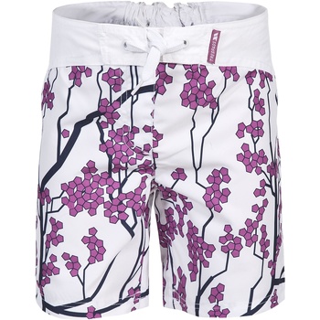 Vêtements Fille Shorts chez / Bermudas Trespass Mabel Blanc