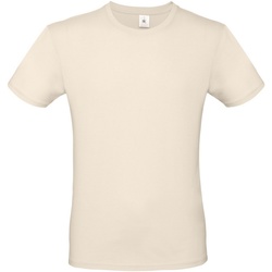 Vêtements Homme T-shirts manches courtes B And C TU01T Blanc cassé