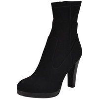 Chaussures Femme Bottines The Divine Factory 86552 Noir