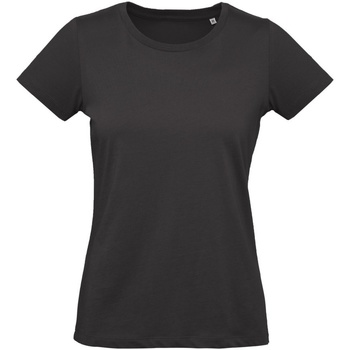 Vêtements Femme T-shirts manches longues B And C Inspire Noir