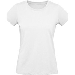 Vêtements Femme T-shirts chill manches longues B And C Inspire Blanc