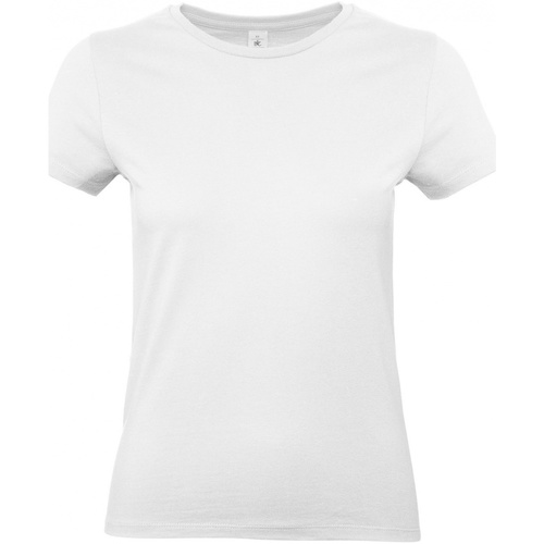Vêtements Femme T-shirts manches longues B And C E190 Blanc