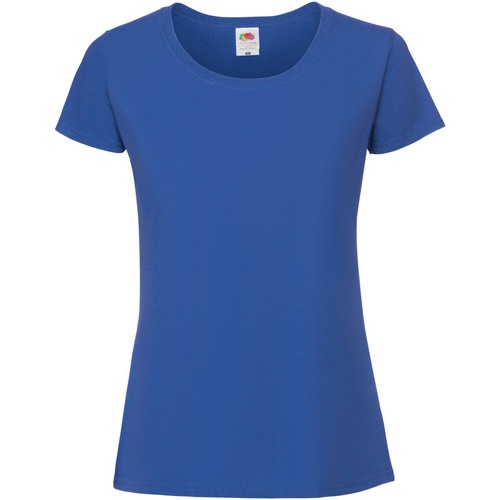 Vêtements Femme T-shirts manches longues Calvin Klein Jeam Iconic Premium Bleu