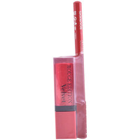 Beauté Femme Rouges à lèvres Bourjois Rouge Edition Velvet Lipstick 13+contour Lipliner 6 Gratis 
