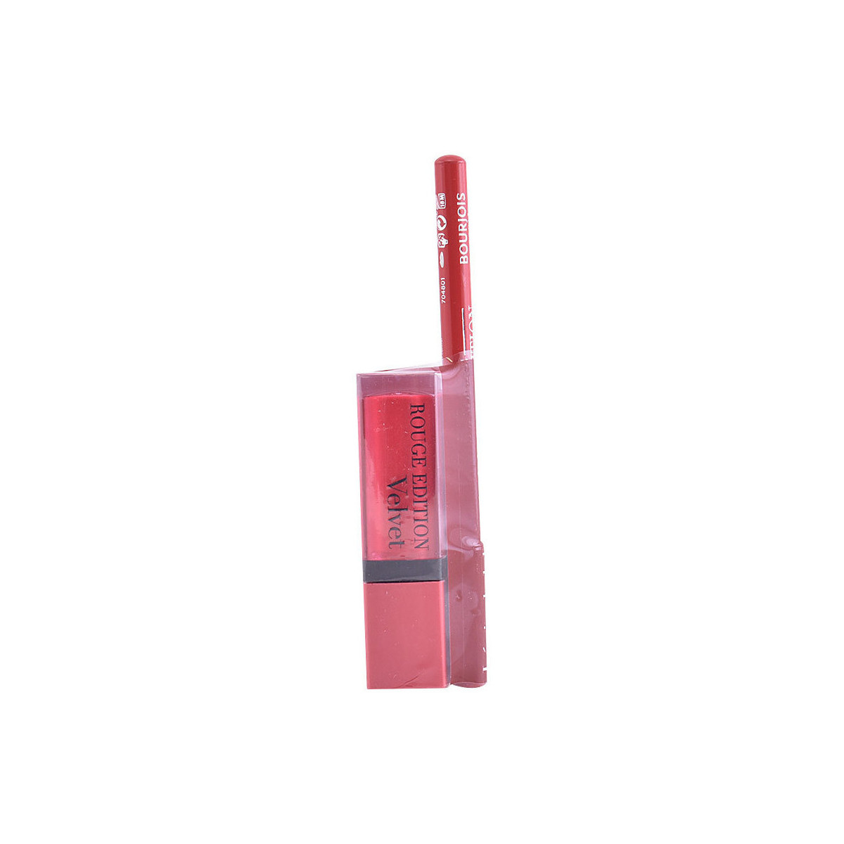 Beauté Femme Rouges à lèvres Bourjois Rouge Edition Velvet Lipstick 13+contour Lipliner 6 