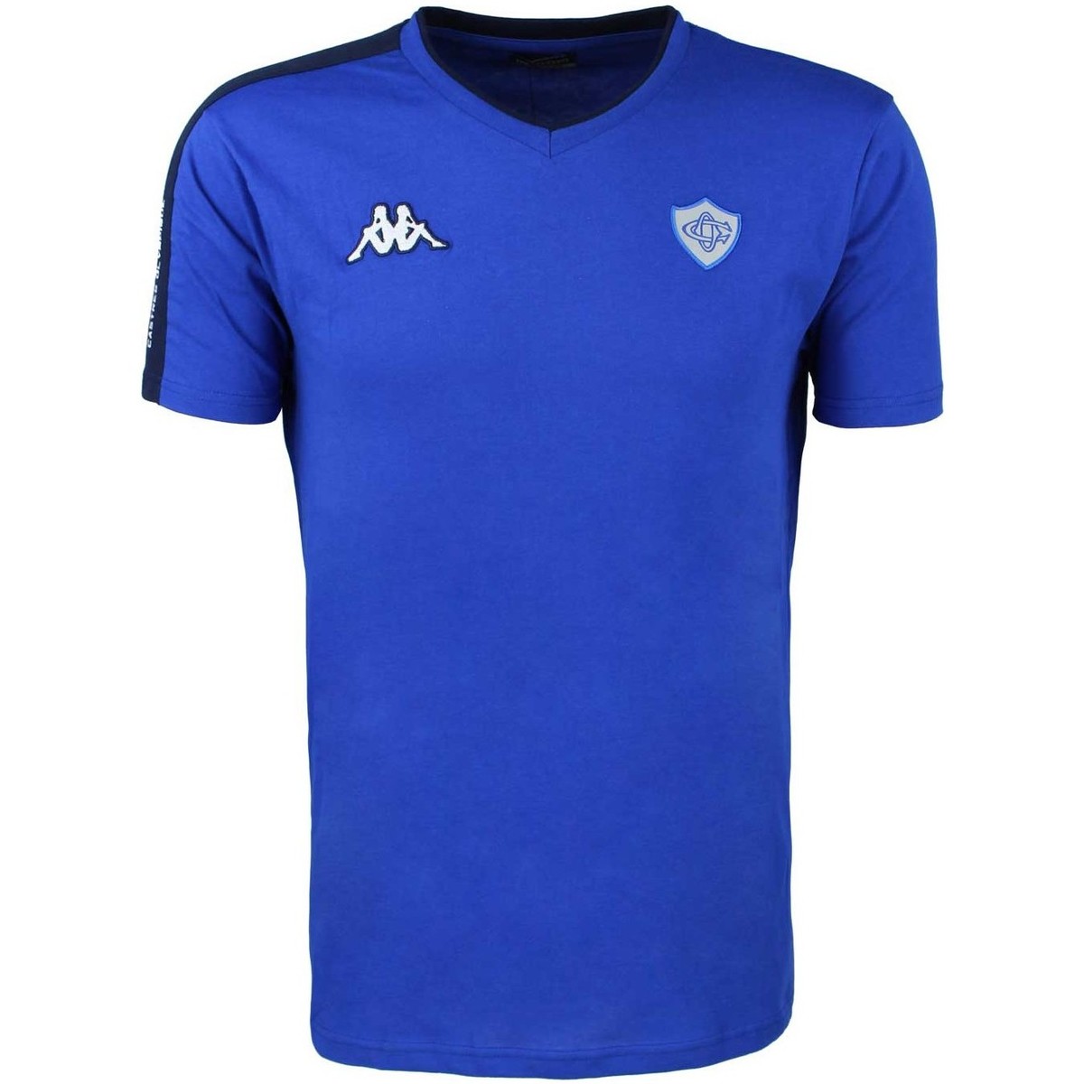 Vêtements T-shirts & Polos Kappa T-SHIRT RUGBY CASTRES OLYMPIQU Bleu