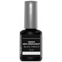 Beauté Femme Vernis à ongles Folie Cosmetic Vernis Semi permanent  Blanc French   15 ml Blanc