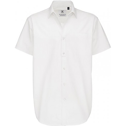 Vêtements Homme Chemises manches courtes Votre article a été ajouté aux préférés Sharp Blanc