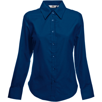 Vêtements Femme Chemises / Chemisiers Fruit Of The Loom 65002 Bleu