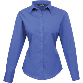 Vêtements Femme Chemises / Chemisiers Premier Poplin Bleu roi