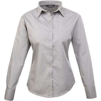 Vêtements Femme Chemises / Chemisiers Premier PR300 Gris clair