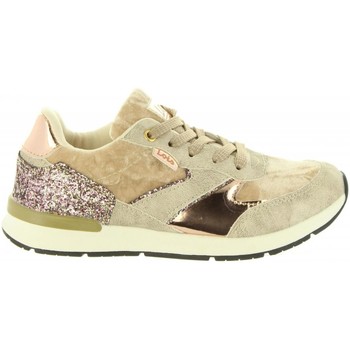 Chaussures Fille Baskets basses Lois 83899 Beige
