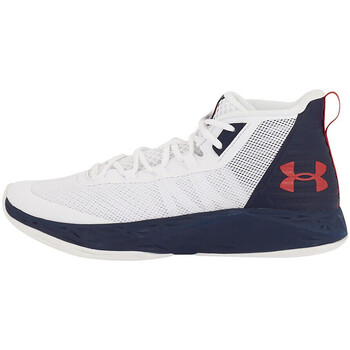 Chaussures Homme Baskets basses Under Armour Rock JET MID Blanc