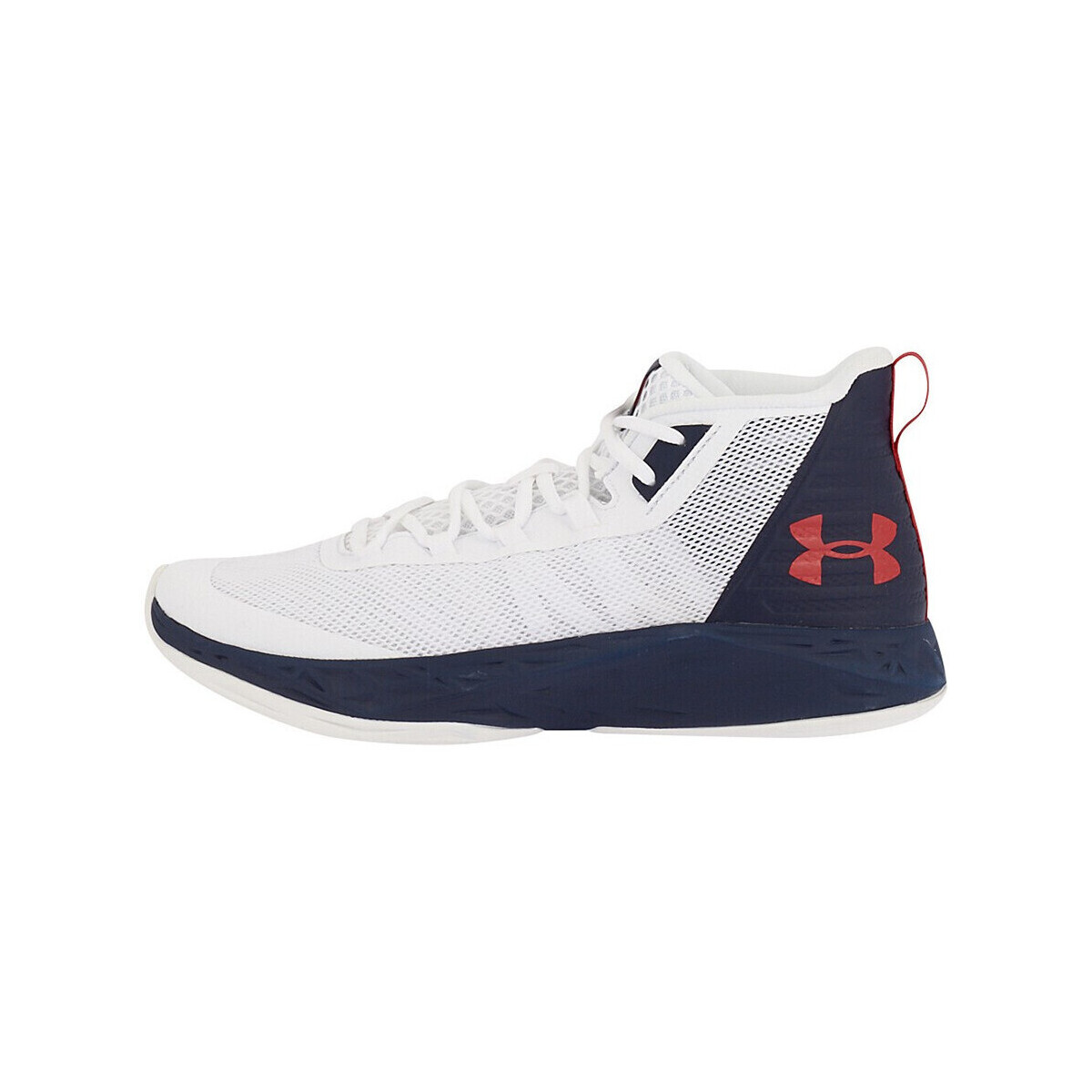 Chaussures Homme Baskets basses Under Armour JET MID Blanc
