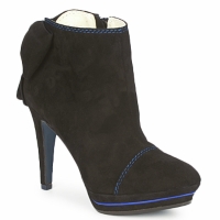 Chaussures Femme Low grey boots Tiggers MEDRAM Noir