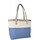 Sacs Femme Cabas / Sacs shopping David Jones Grand Sac Shopping Cabas avec Pochette 2 en 1 Bleu