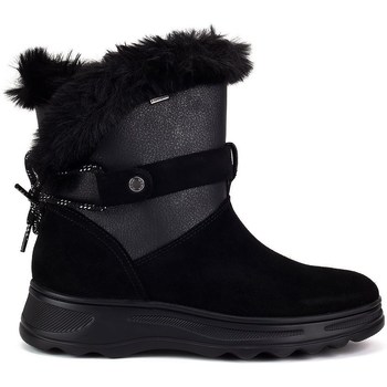 Chaussures Bottes Bottes de neige Geox Bottes de neige noir style d\u00e9contract\u00e9 