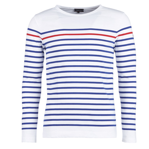 Vêtements Homme Port-louis T-shirt Rayures Armor Lux REMPART Blanc / Bleu / Rouge