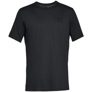Vêtements Homme T-shirts manches courtes Under Armour Sportstyle Left Chest Noir