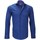 Vêtements Homme Chemises manches longues Andrew Mc Allister chemise mode italian bleu Bleu