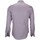 Vêtements Homme Chemises manches longues Emporio Balzani chemise tissu jacquard fiori violet Violet
