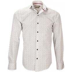 Vêtements Homme Chemises manches longues Emporio Balzani chemise liberty fiori blanc Blanc