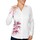 Vêtements Femme Chemises / Chemisiers Andrew Mc Allister chemise brodee paige blanc Blanc