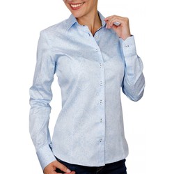Vêtements Femme Chemises / Chemisiers Andrew Mc Allister chemise imprimee kiara bleu Bleu