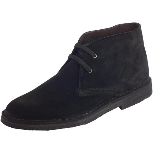 Chaussures Homme perforated Boots Lumberjack BEAT SM00409-001 CB001 Noir