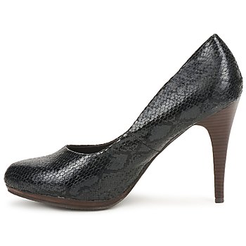 Chaussures StylistClick PALOMA Noir python - Livraison Gratuite 