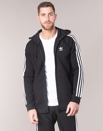 Vêtements Homme Sweats adidas Originals 3 STRIPES FZ Noir