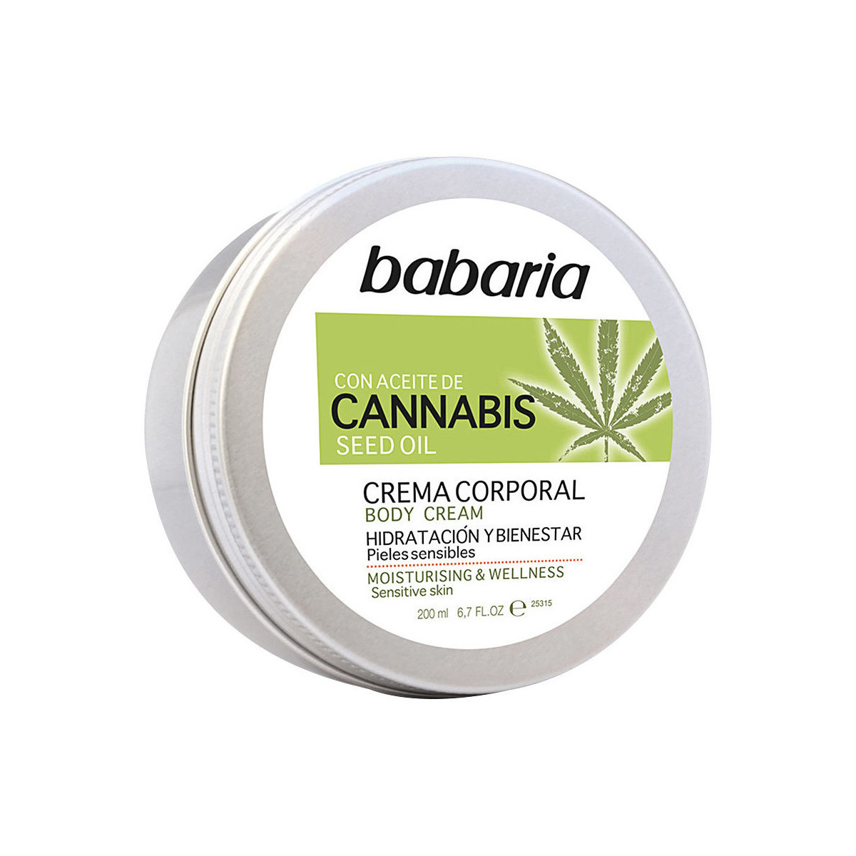 Beauté Hydratants & nourrissants Babaria Cannabis Crema Corporal Hidratante Y Bienestar 