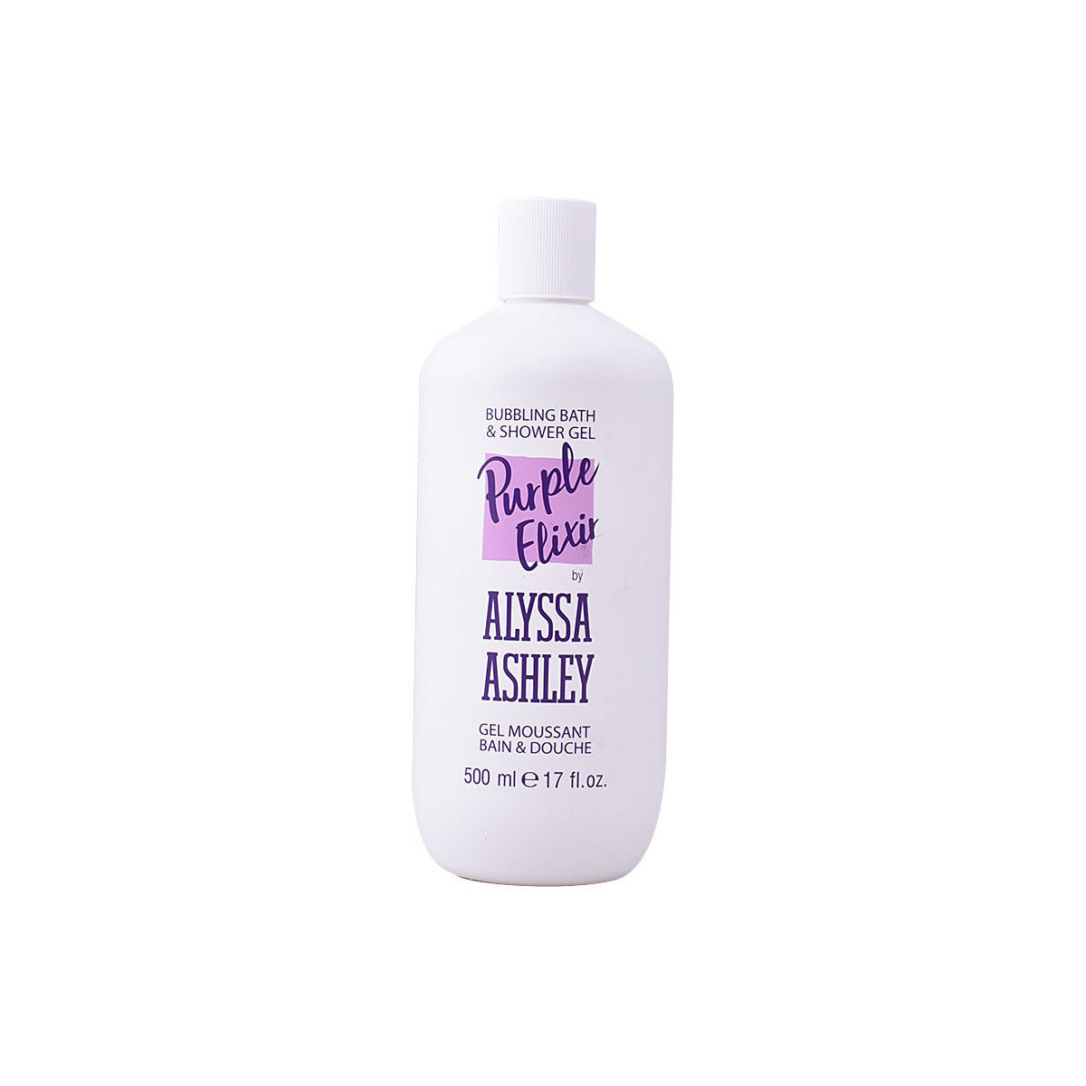 Beauté Femme Produits bains Alyssa Ashley Purple Elixir Bubbling Bath & Shower Gel 
