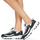 Chaussures Femme Baskets basses Skechers Hat D'LITES Noir / Blanc
