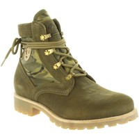 Chaussures Femme Bottes Panama Jack ROUTE BOOT REPORTER B9 Vert