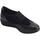Chaussures Femme Mocassins Sabatini 00111 Nappa Camoscio Noir
