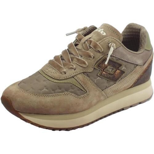 Chaussures Femme Baskets mode Lotto T7435 Slice Padded Gris