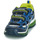 Chaussures Garçon Baskets basses Geox J ANDROID BOY Marine / Jaune / LED