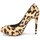Chaussures Femme Escarpins Roberto Cavalli QPS565-ZW031 Beige / Marron