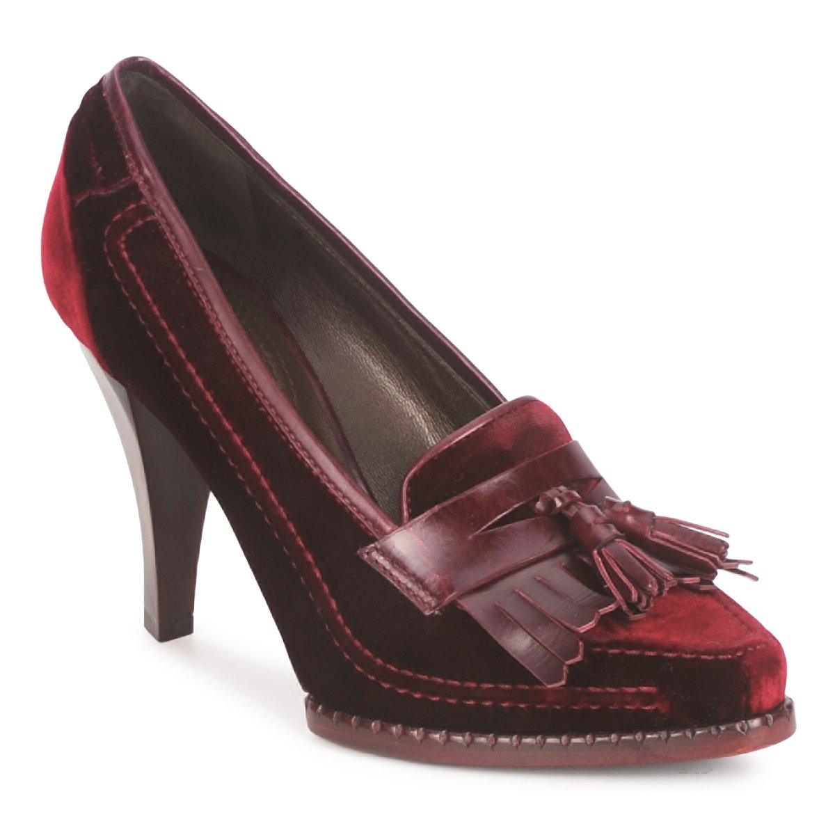 Chaussures Femme Lauren Ralph Lauren QDS629-VL415 Rouge / Bordeaux