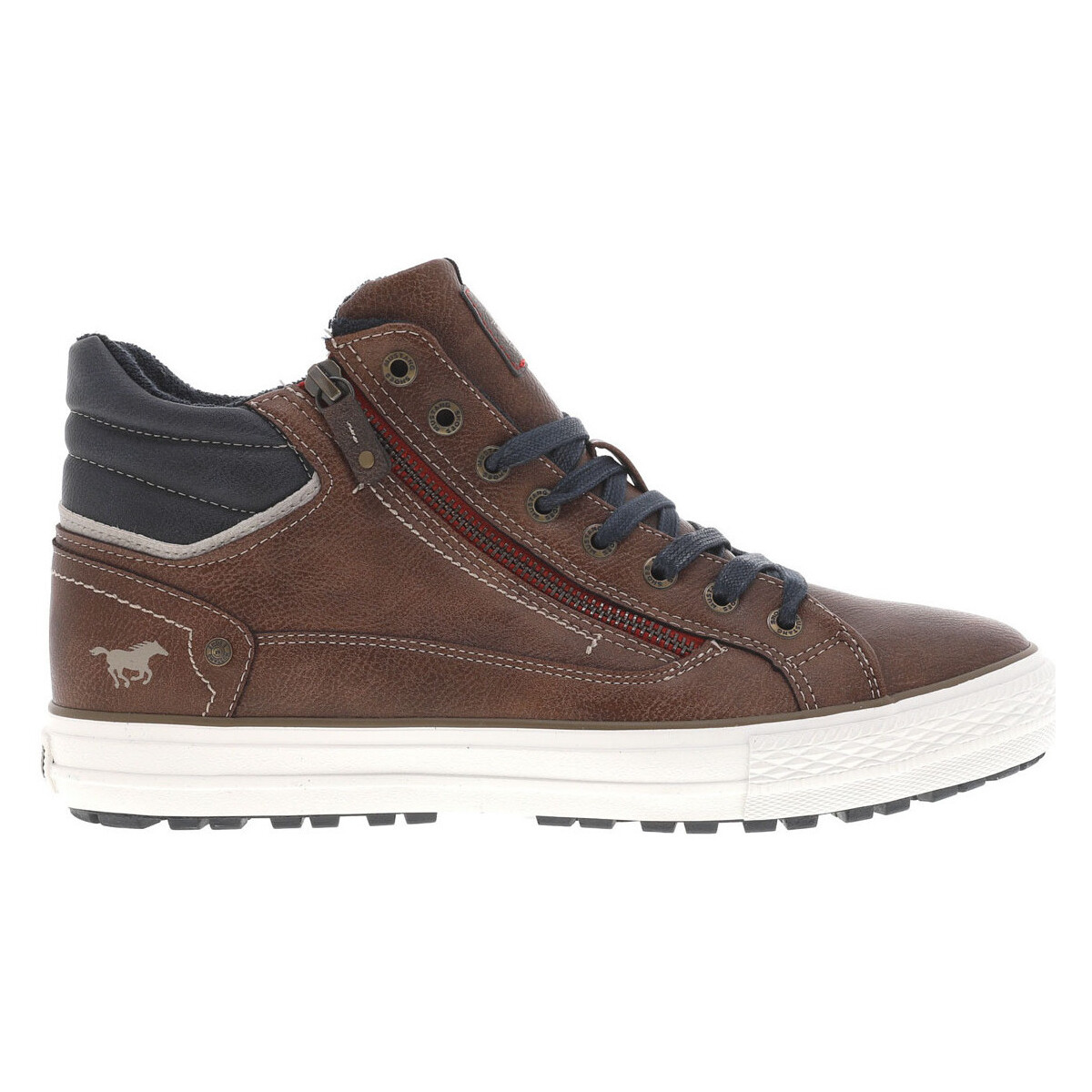 Chaussures Homme Baskets mode Mustang Baskets Marron