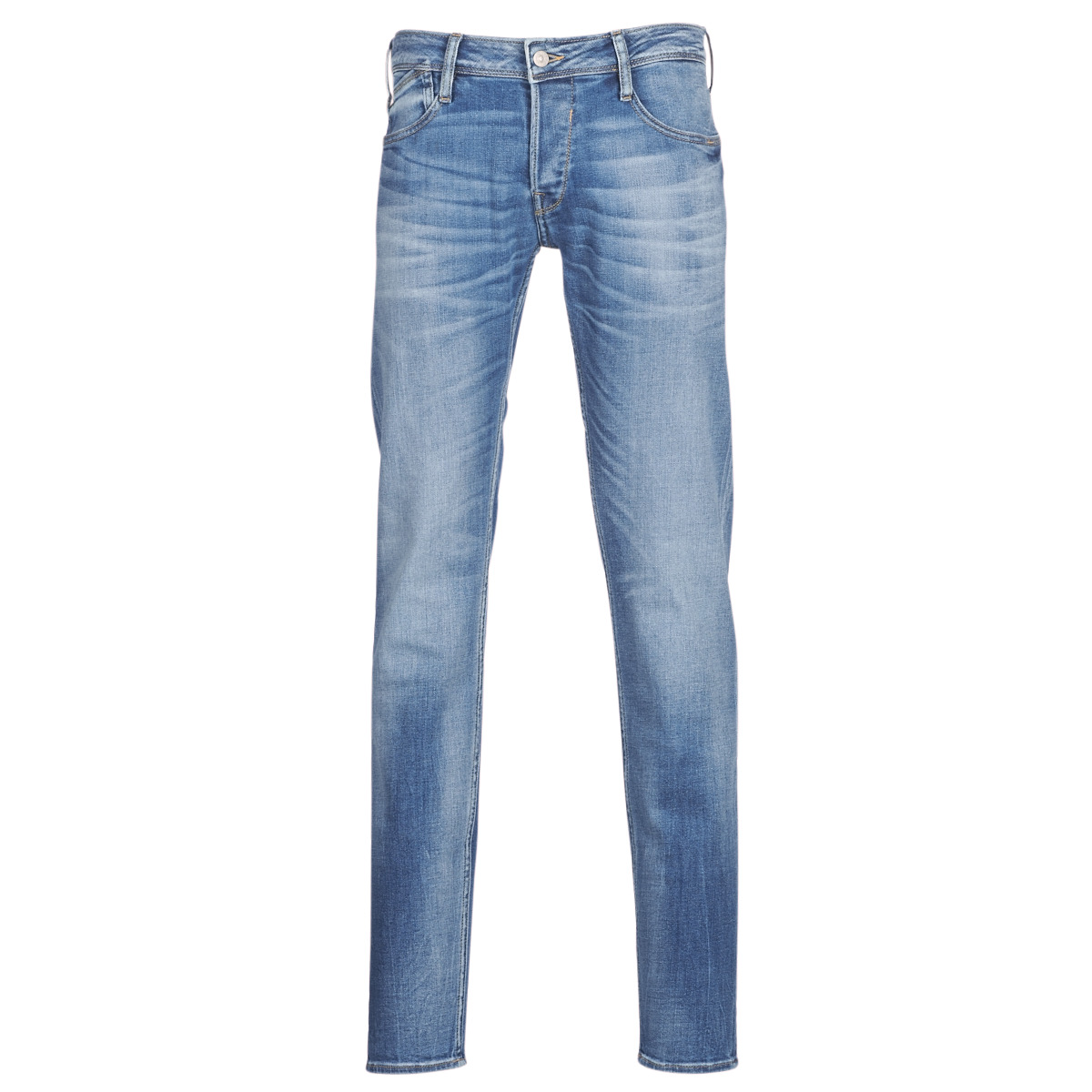 Vêtements Homme Jeans slim Brave Soul becca top and pants set 712 BASIC Bleu