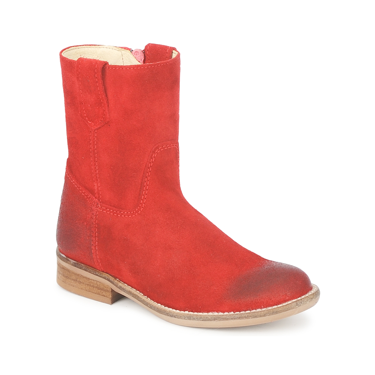 Chaussures Fille Boots Hip DIRAN Rouge
