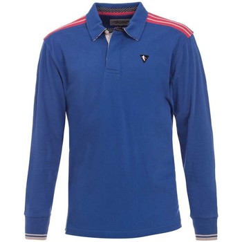 Vêtements T-shirts & Polos Camberabero POLO RUGBY MANCHES LONGUES ADU Bleu