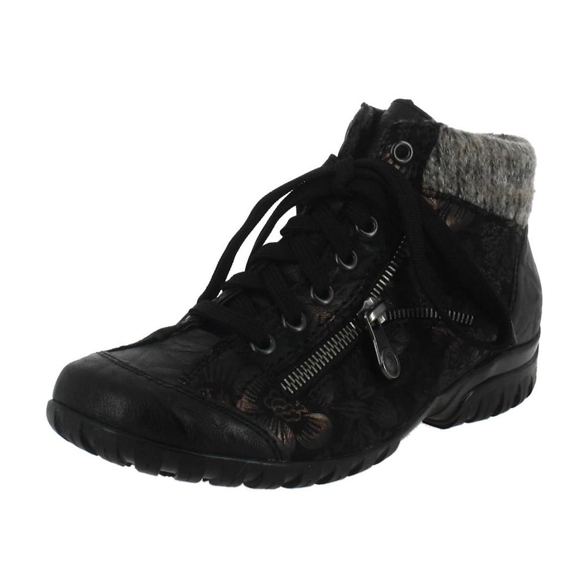 Chaussures Femme Bottines Rieker L4631 Noir