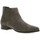 Chaussures Femme Boots Pao Boots cuir velours Gris