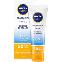 Beauté Protections solaires Nivea Sun Facial Control De Brillos Spf50 