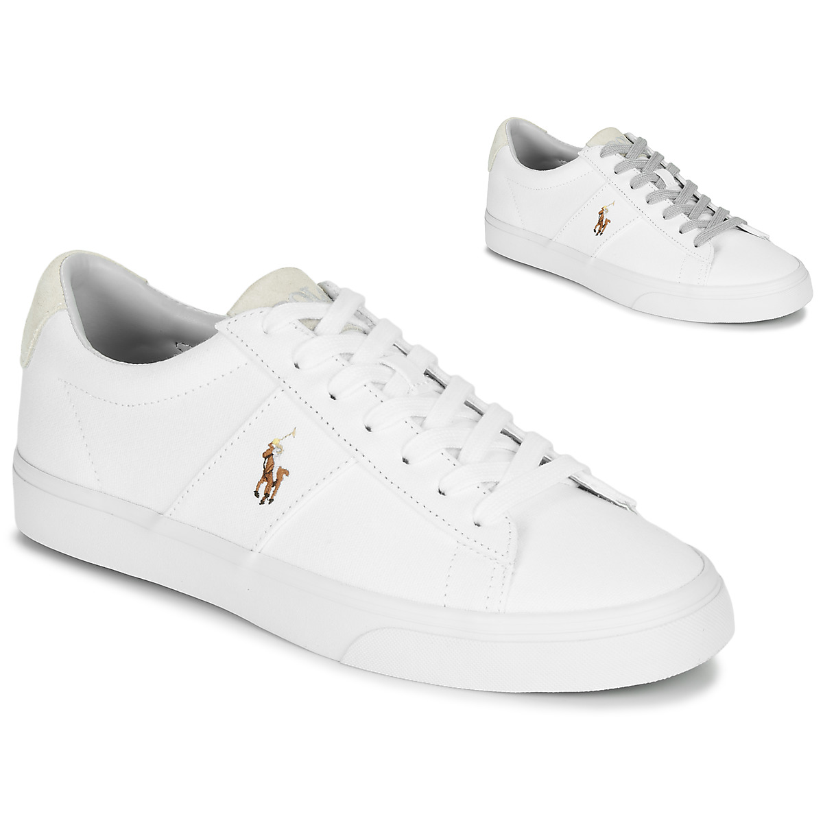 Chaussures Black Kids Polo With Logo Collar SAYER Blanc