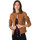 Vêtements Femme Vestes en cuir / synthétiques Cityzen TRANI COGNAC ZZ40 Marron